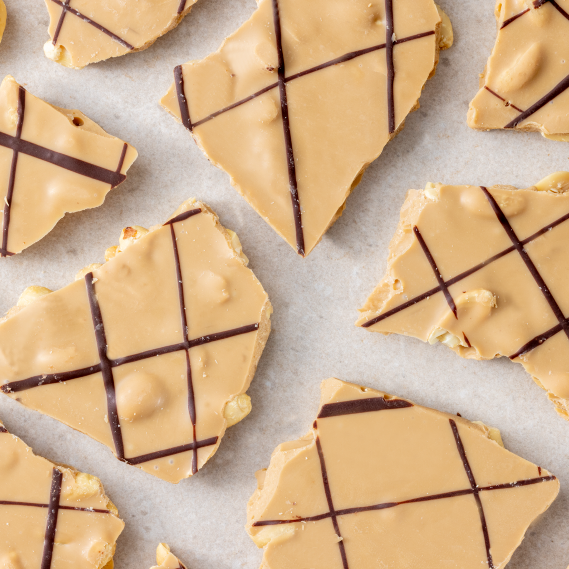 Caramel & Peanut Bark 100g
